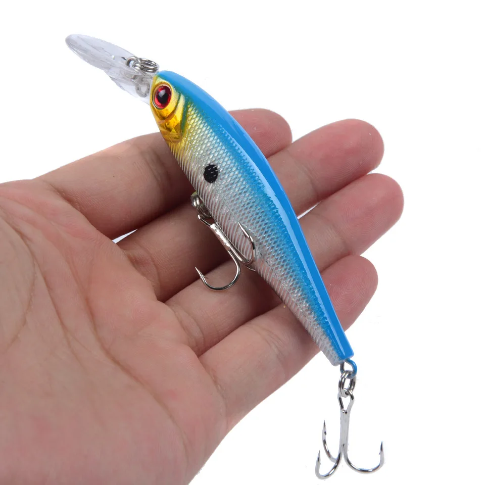 1 шт., жесткая рыболовная приманка Jerkbait, Искусственные воблеры для троллинга щуки