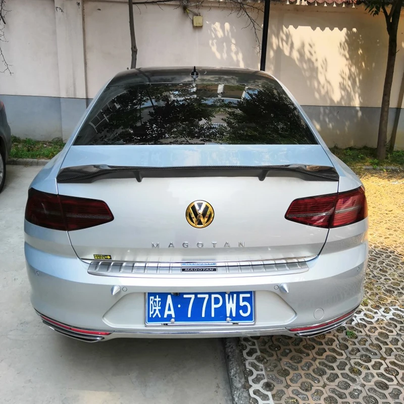 Passat B8 2017-2018 Spoiler for Volkswagen Passat B8 Spoiler Magotan Carbon Fiber After Resin Color Spoiler