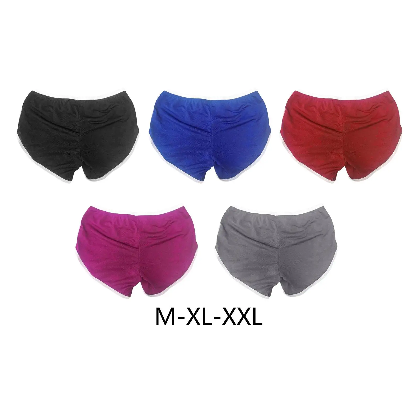 Casual Female Fitness Shorts Bike Shorts Gym Scrunch Design Fitness Pants Exercise Training Beach Short Trousers