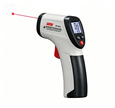 Cem (Hengshengchang) Handheld High-Precision Thermometer, Industrial Infrared Thermometer, Kitchen Baking Water Temperature Dete