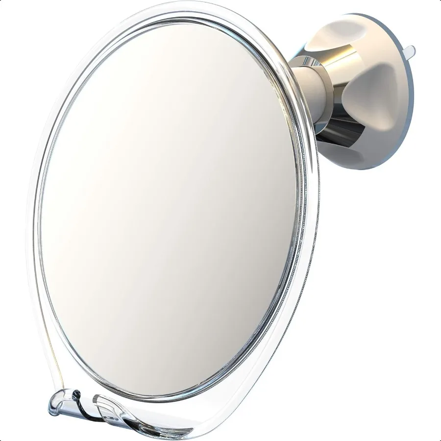 

Shaving Mirror Shower Mirror with a Razor Holder for Shaving with Powerful Suction Cup Shatterproof Anti Fog Mirror for Shower