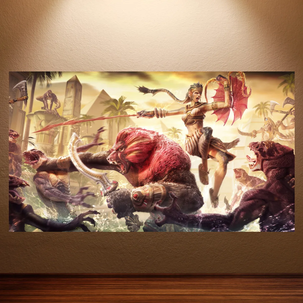 Asgards Wrath 2 Poster VR Game Poster Video Games Wallpapers Canvas Wall Painting Game Room Wall Decor Bedroom Wall Art Sticker