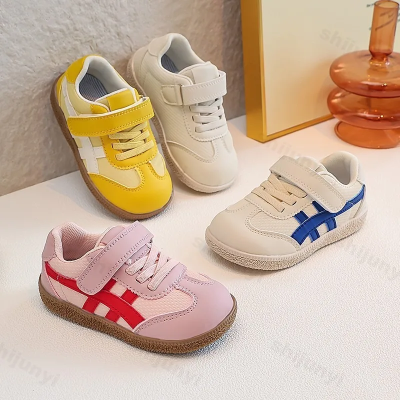 

Autumn Children Casual Sneakers 2025 New Toddler Flat Shoes Boys Girls Retro Classic Fashion Non-slip Kids Outdoor Running Shoes