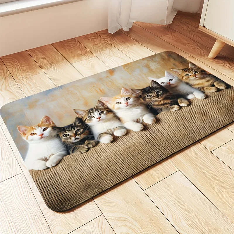 

Водонепроницаемый коврик для кормления домашних животных, 1 шт., легко моется, для собак и кошек, коврик под миски для еды и воды, подарок для владельцев кошек и собак