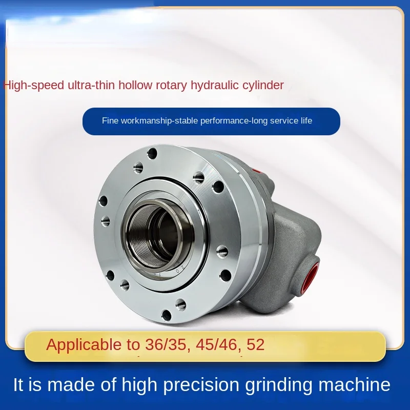 CNC Lathe Hydraulic Chuck High Speed Hollow Rotary Oil Hydraulic Cylinder 36 35 45#46 Type 52 Machine