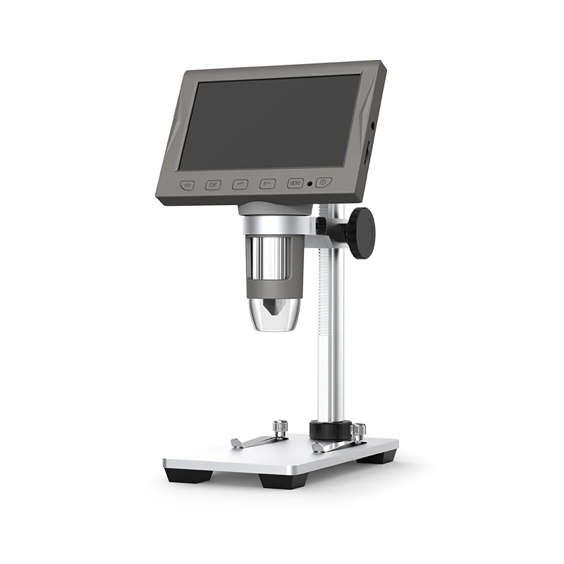 Vesta DM8 4.5 inch screen Digital Microscope USB Electronic Microscope PC Camera Microscope Pcb Repair Magnifier Tools