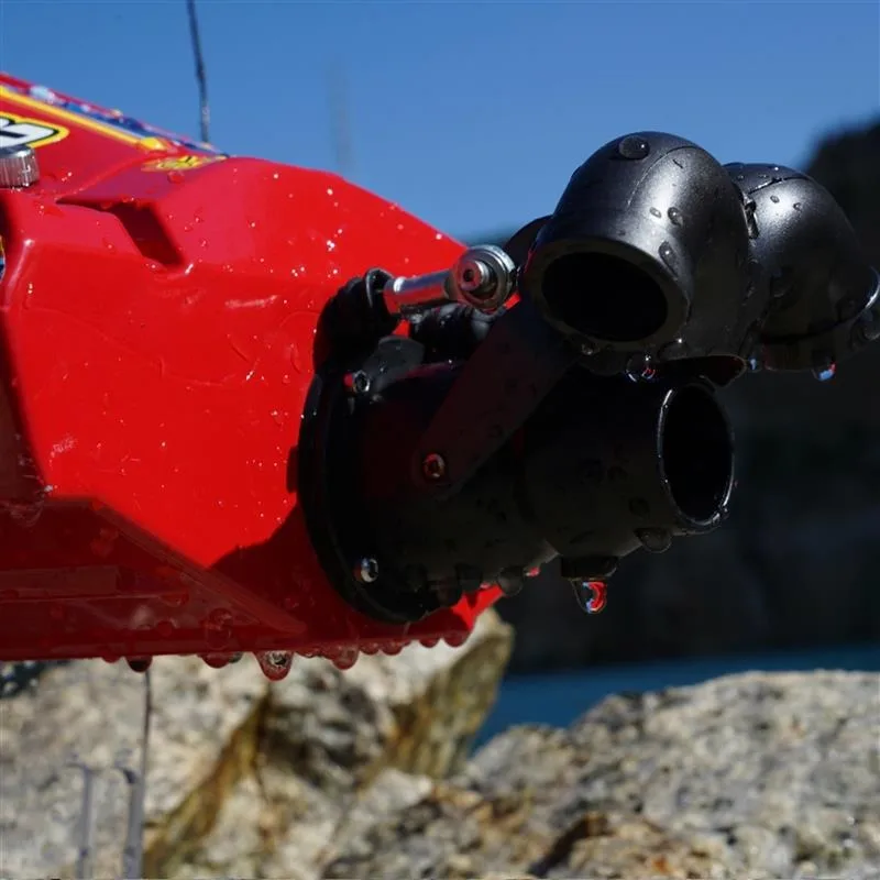 เรือบังคับวิทยุ RC ขนาด 75 ซม. ความเร็ว 50 กม./ชม. รุ่น TX822 มอเตอร์ไร้แปรงถ่าน เรือจำลองความเร็วสูง รุ่น RTR ของเล่นสำหรับผู้ใหญ่ ของขวัญ