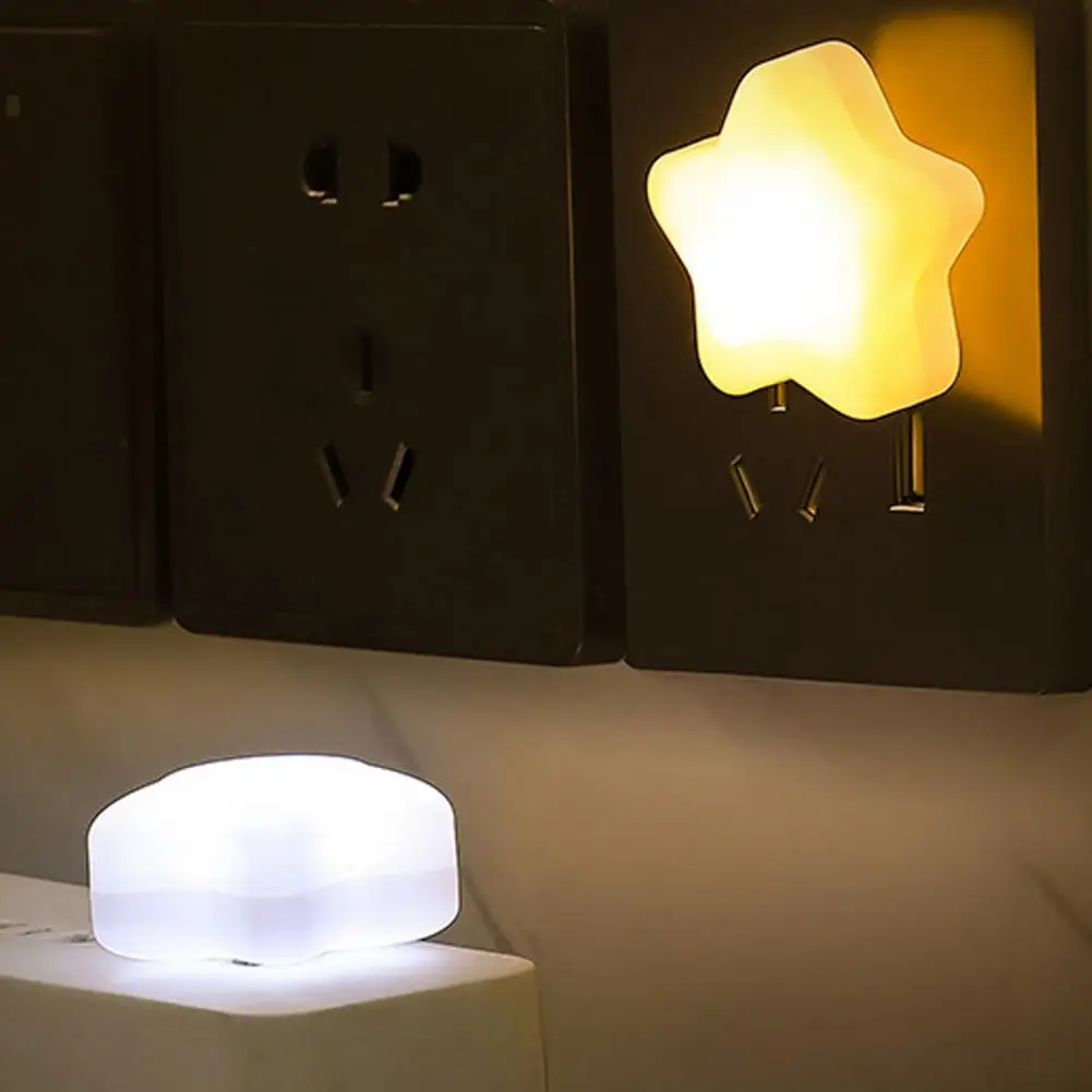 Star Shaped Night Light Usb Powered Star Night Light Portable Mini Led Lamp Decorative Bedside for Home Bedroom Kids Room Energy