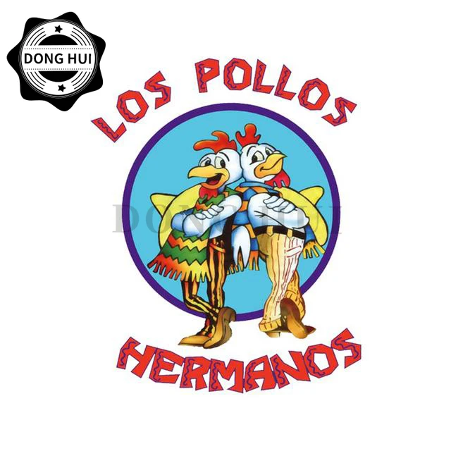 Breaking Bad Car Sticker Chicken Brothers Los Pollos Hermanos Decals Vinyl Dirt Bike Motorcycle Fridge Laptop Mug Stickers