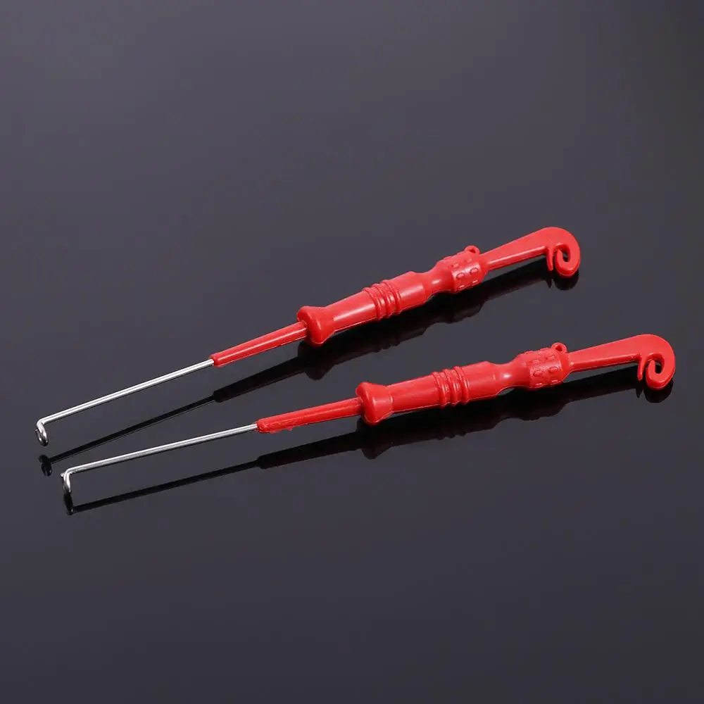 2 Pcs Fishing Universal Fly Nail Knot Tying Tools Extractor Hook Remover Quick Knot Tying Loop Knot Tyer Tool