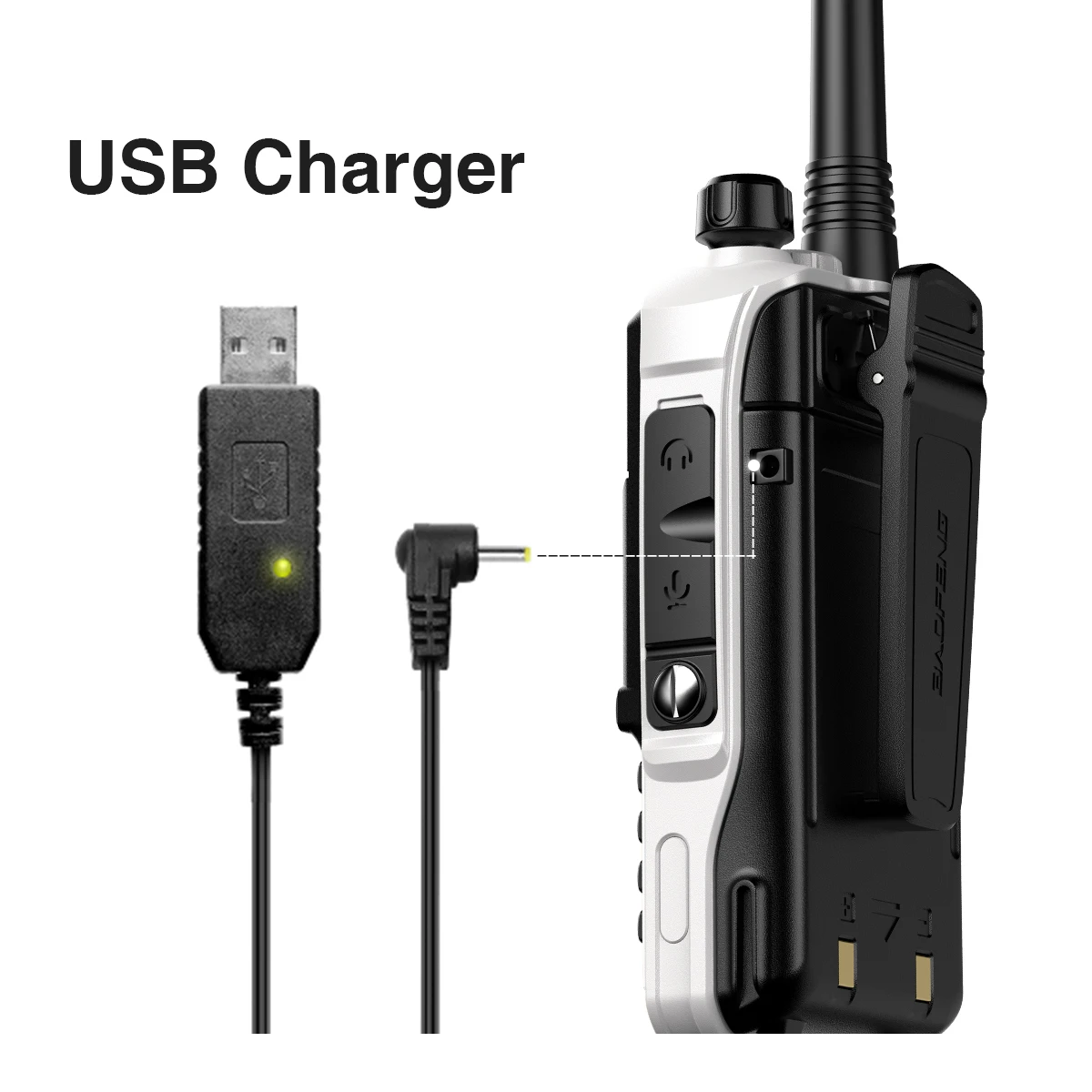 BAOFENG UV S9 Plus Walkie Talkie Dual Band VHF UHF 128CH VOX Ładowarka USB Dalekiego Zasięgu Radiotelefon Przenośny UV 5R Radiotelefon Dwukierunkowy