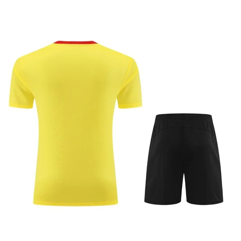 2025 Summer Men Women China Dragon Print Badminton Clothes Table Tennis Sport Suits 2 Pcs Shirt And Shorts 3D Print Training Set