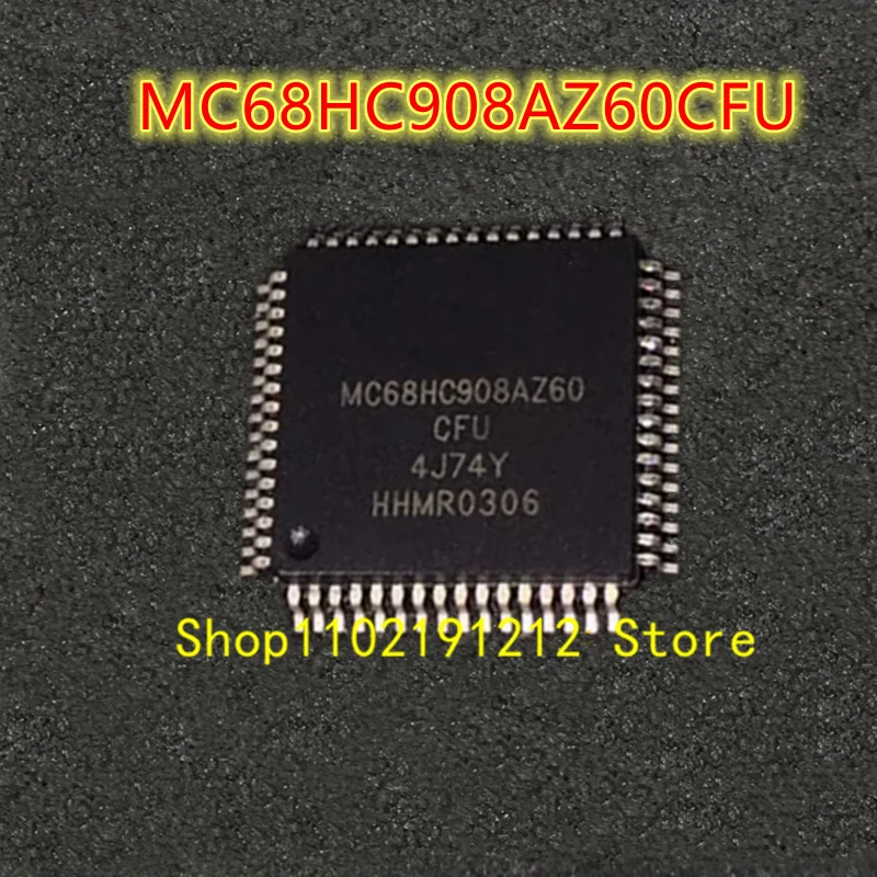 MC68HC908AZ60CFU MC68HC908AZ60 QFP-64