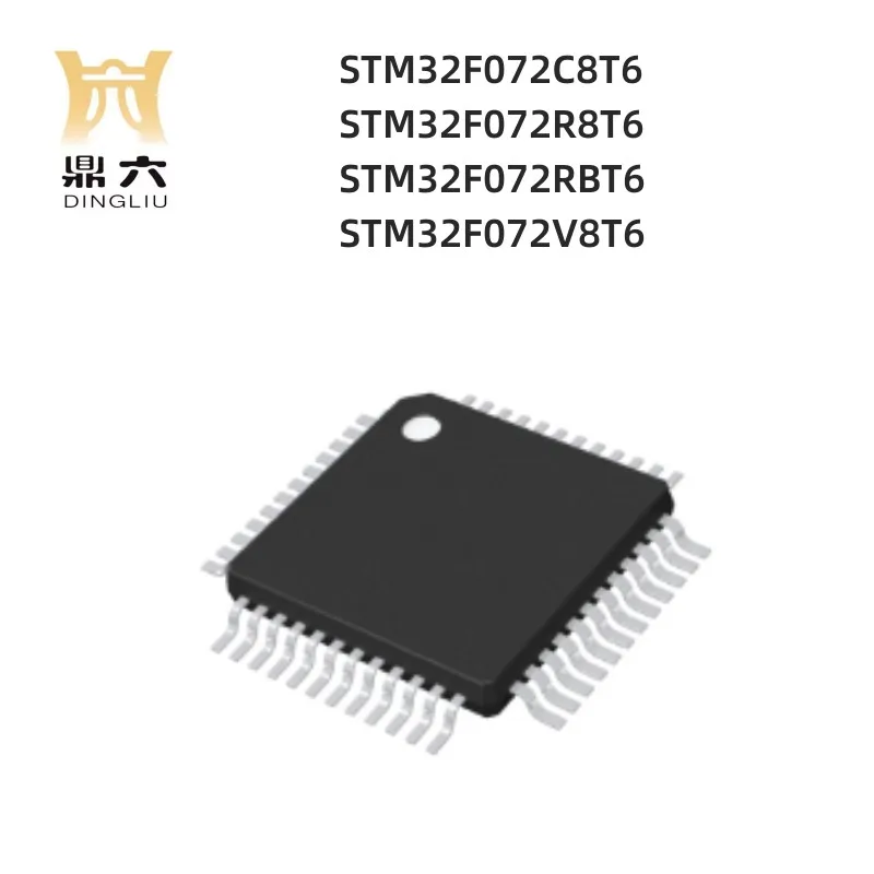 STM32F072C8T6 STM32F072R8T6 STM32F072RBT6 STM32F072V8T6 Microcontroller IC 32-Bit 48LQFP