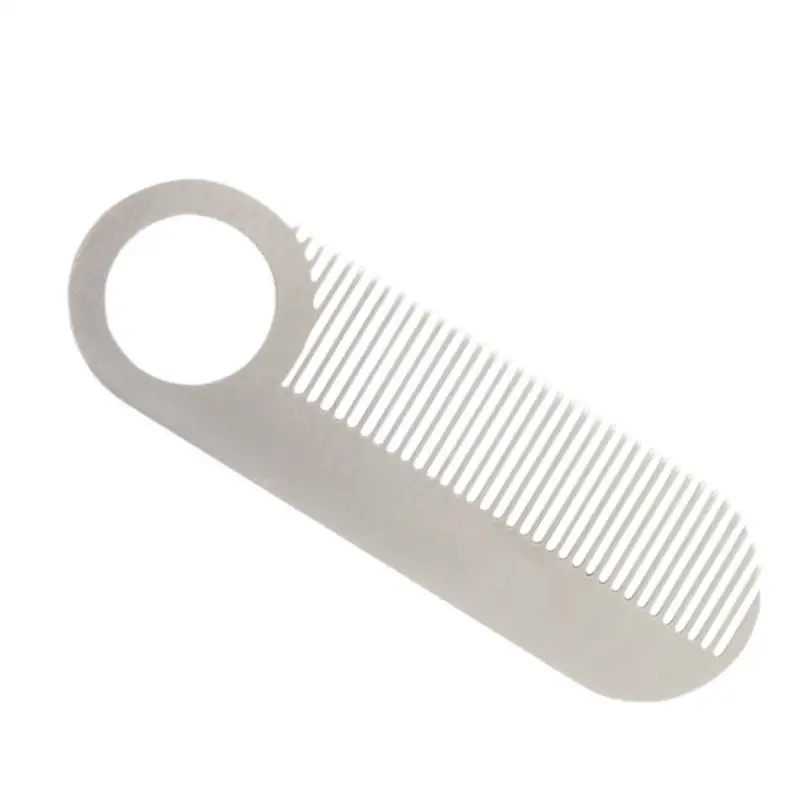 Metal Mustache Comb Beard Mustache Comb Hair Grooming Comb Dresser Hair Comb For Everyday Grooming And Styling