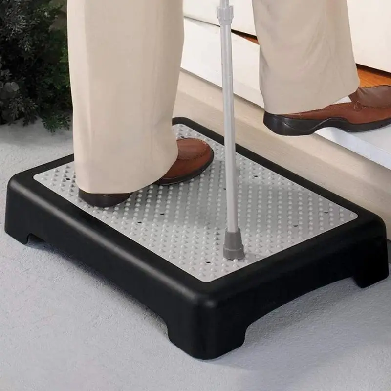 Step Stool Mobility Step Stool Heavy Duty Indoor/Outdoor Non-Slip Step Platform Bathroom Step Stool for Indoor & Outdoor Stairs