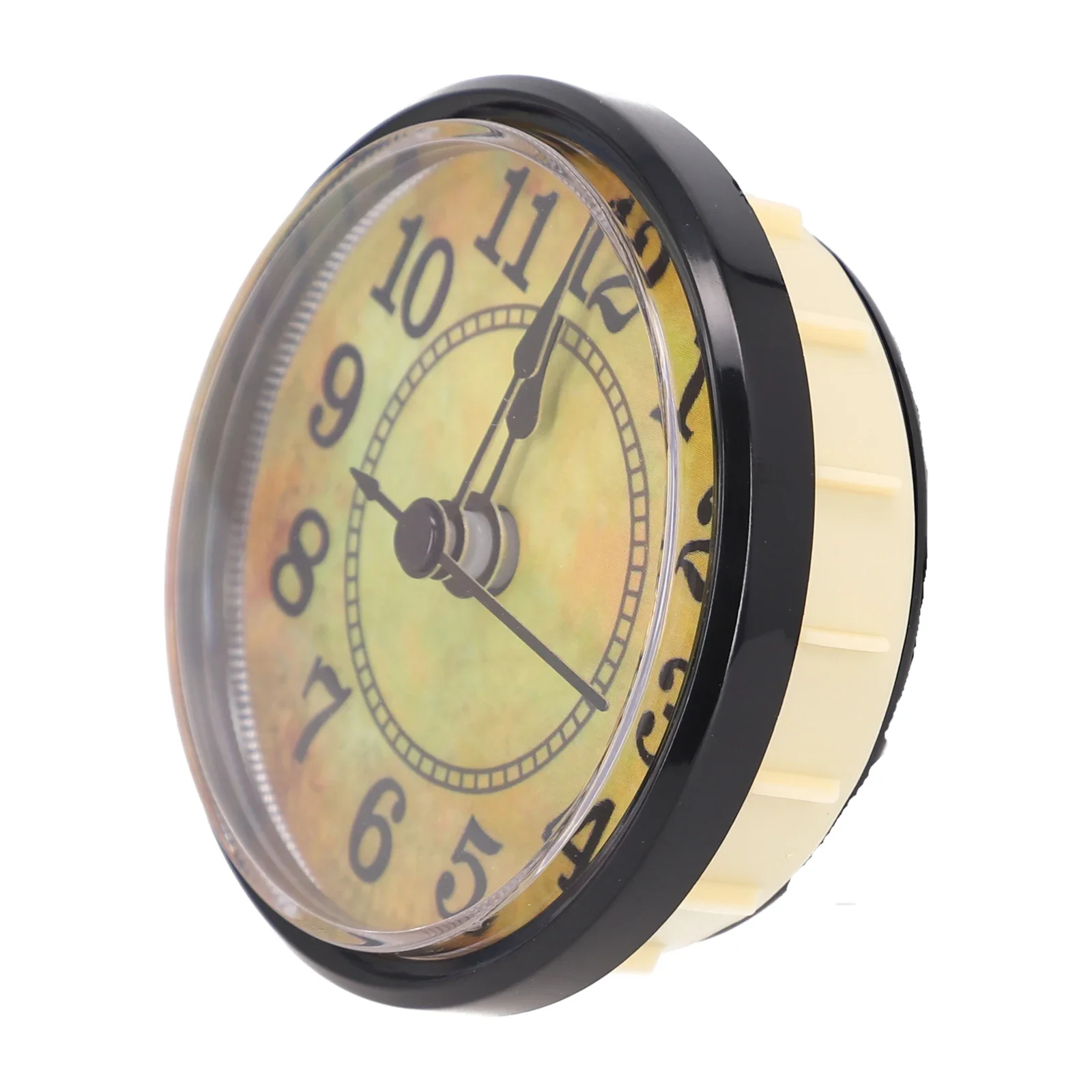 Quartz Clock Insert Movement 70MM Arabic/Roman Numeral Display Clear Lens Upgrade Clocks with Precision Timekeeping