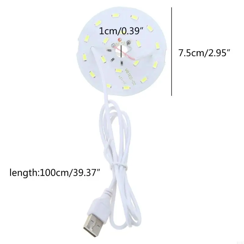 918C USB светодиодная панель с регулируемой яркостью для кемпинга и спальни