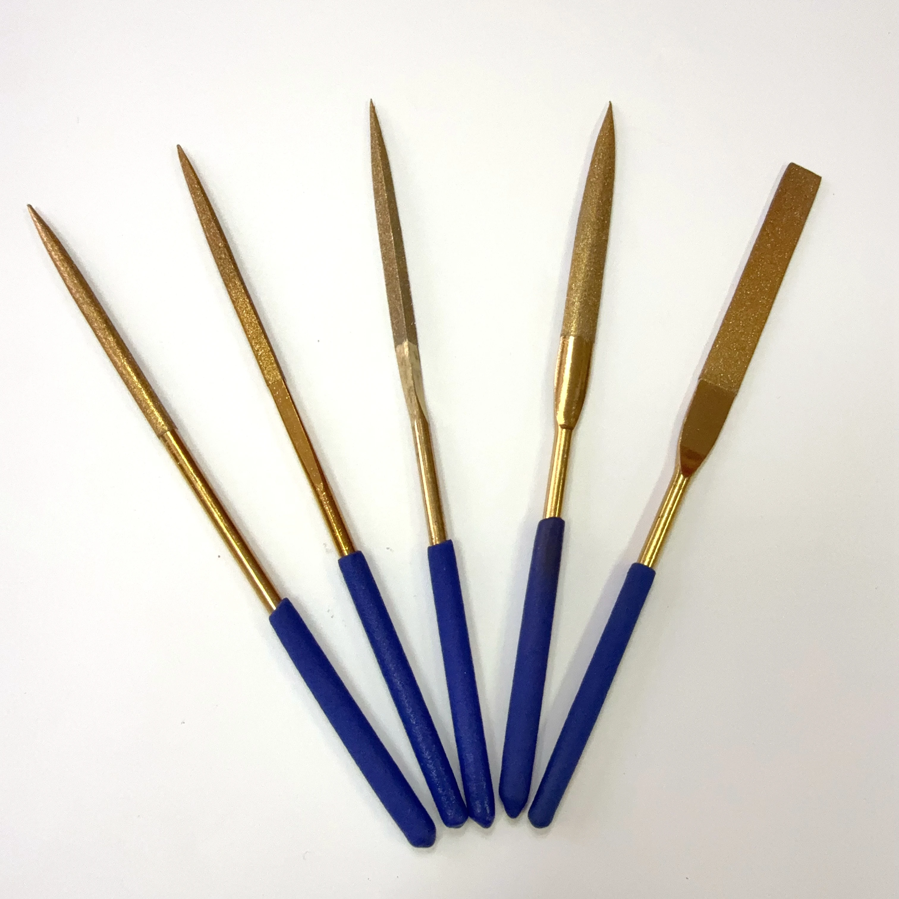 Diamond Needle File Set Flat Plate Small Contusion Round Triangle File Assorted Carborundum File  Craft Tool Watch Repair Tools