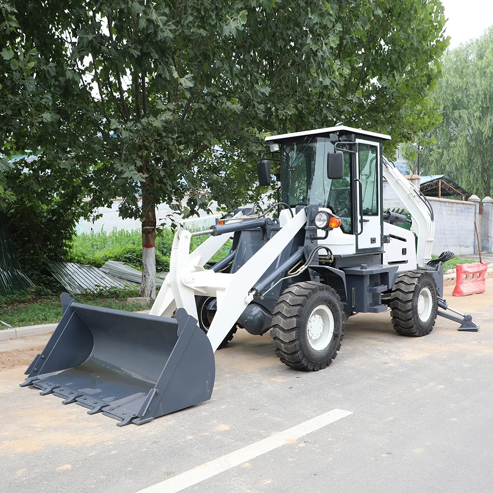 オールテレイン4x4バックホーローダーは、果樹園の掘削や基礎 - Tractor Backhoe のレビューと価格