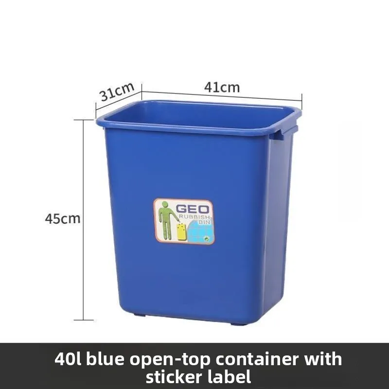 

Large Capacity Kitchen Outdoor Classification Trash Can with Lid Home Commercial Use Big Size Garbage Bin Cleaning Household ...