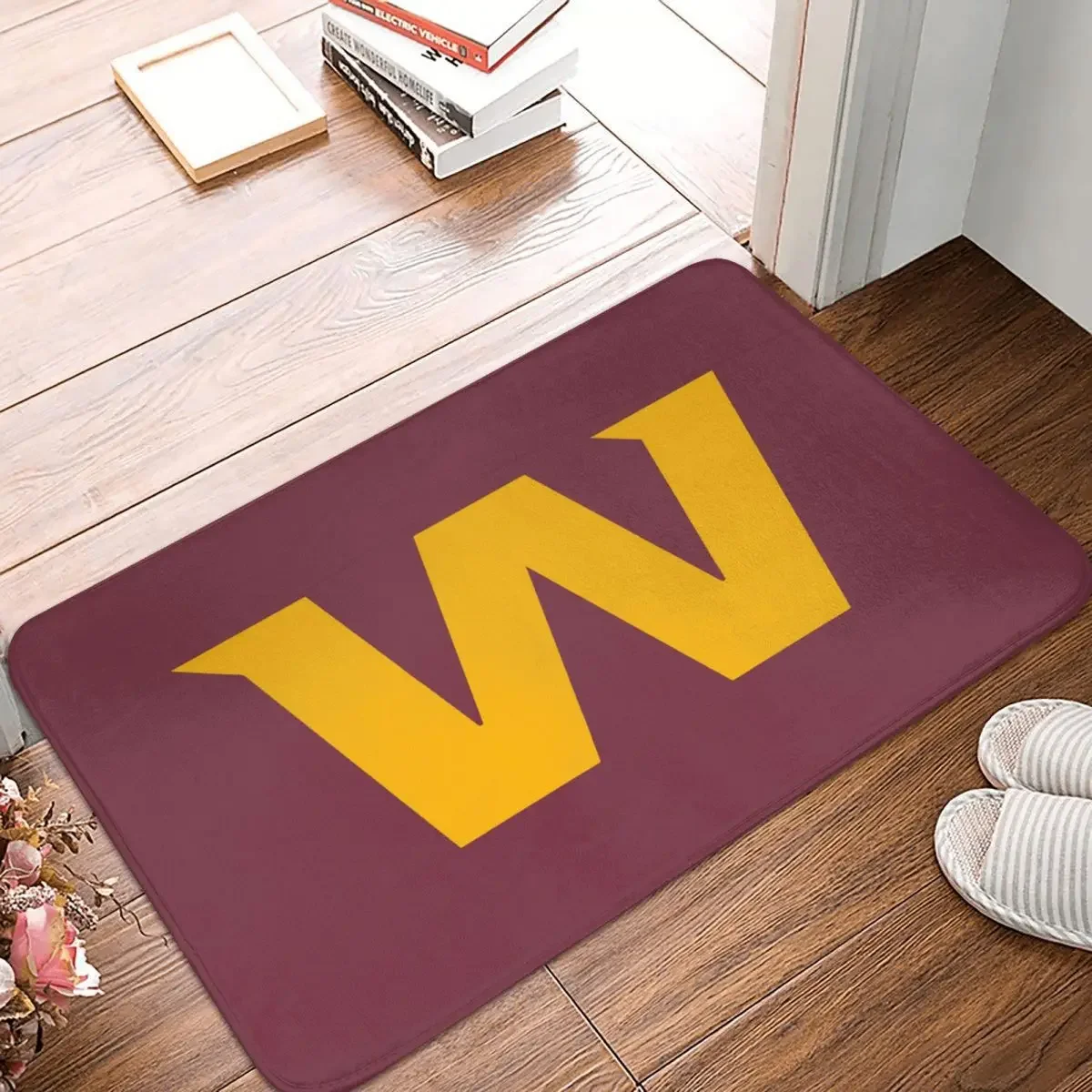 N F L Non-slip Doormat Washington Football Team Carpet Bath Bedroom Mat Welcome Home Pattern