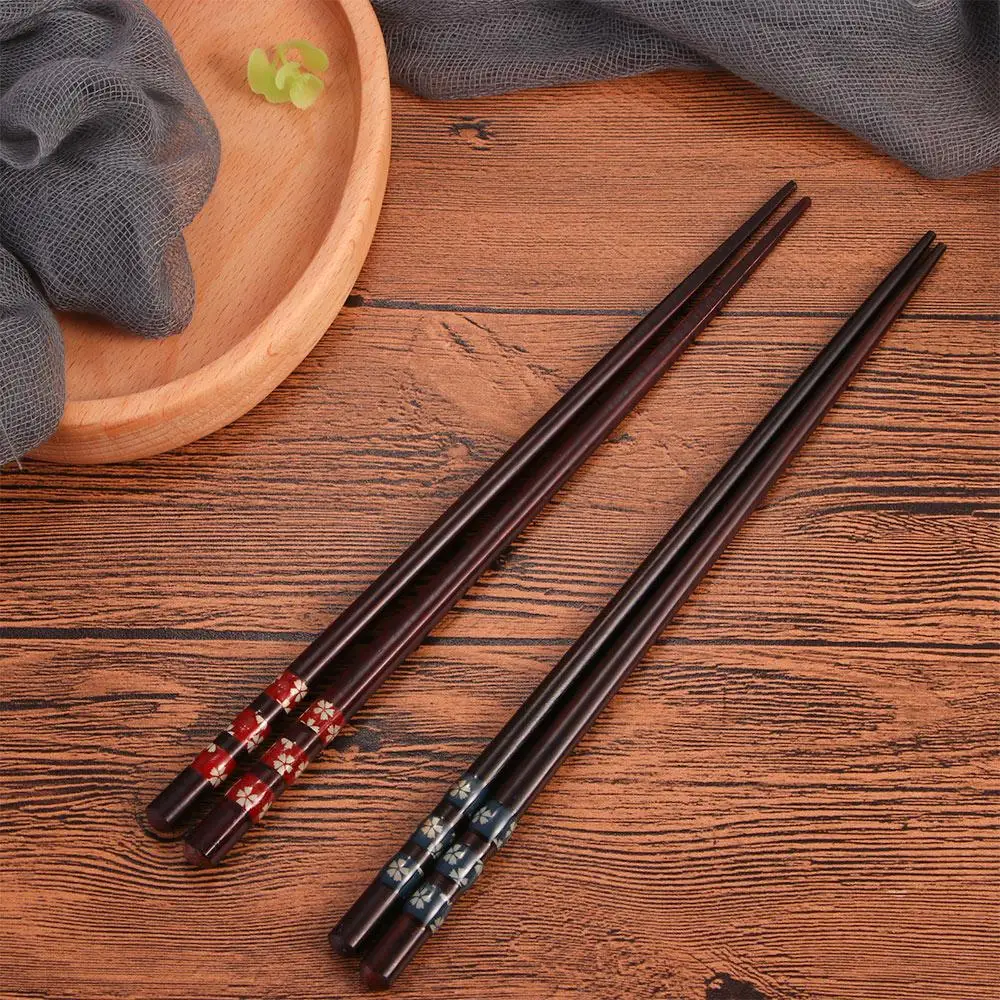 Restaurant Beauty Pattern Tableware Chopsticks Japanese Cooking Dinnerware Sushi Chopsticks Wood Chopsticks Kitchen Tools