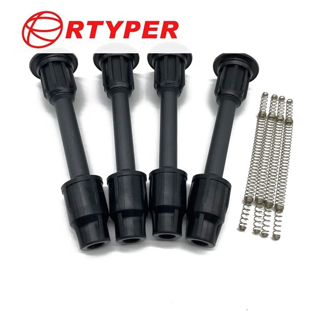 4PCS Ignition Coil 22448-31U06,22448-31U01,Rubber Boot With Spring For Nissan Maxima Infiniti