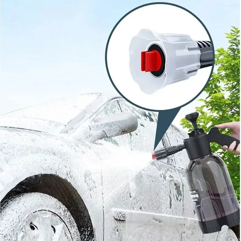 Auto Wash Spray Bottle Foam Hand Pump Foam Sprayer Wash Sprayer Car Air Pressure Spray Washer Nozzle Can Auto Window Cleaning