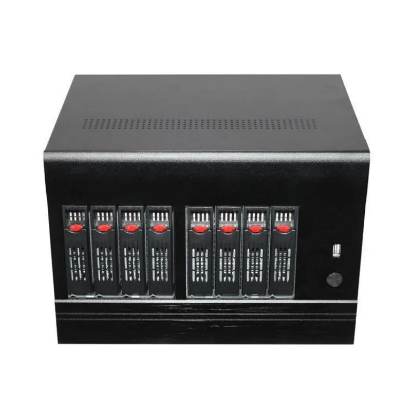 8-bay NASITX motherboard SATA hard disk backplane home storage server Computer Components Cases and Towers