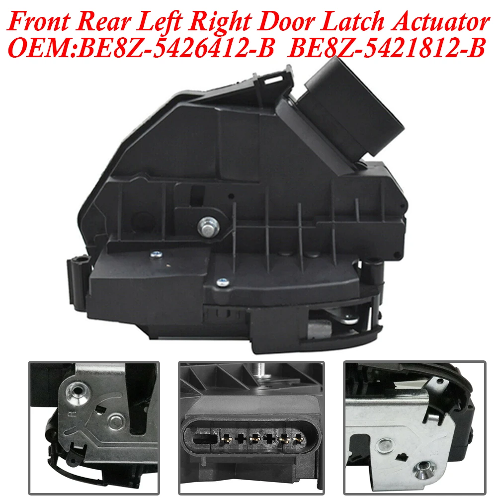 

4Pins 5 7 Pins Front Rear Left Right Car Door Latch Actuator For Ford Focus Escape Edge Fiesta Lincoln MKX 2012-17 BE8Z5426413B