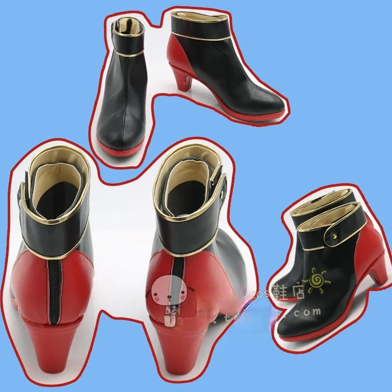 Honkai Impact 3 Raiden Mei Anime Characters Shoe Cosplay Shoes Boots Party Costume Prop