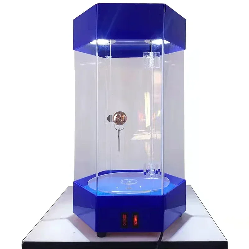 

Jewelry Cosmetics Perfume Toys Products Shelves Handle Models Acrylic Display Racks Plexiglass Rotating Display Cabinet Hot sale