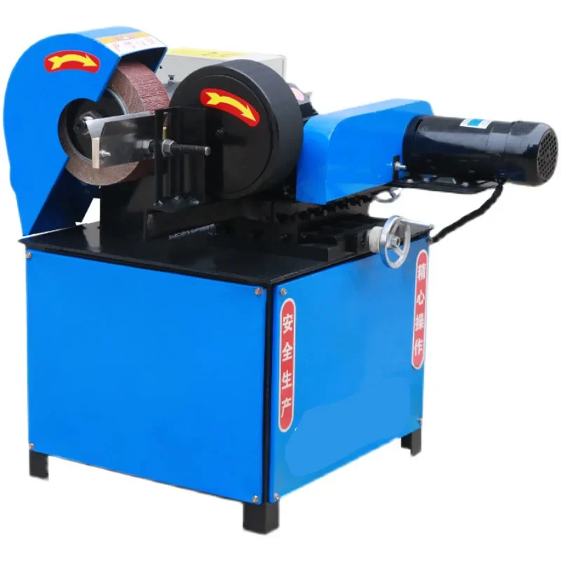 New Round Pipe Polishing Machine Steel Pipe Outer Circle Abrasive Belt Drawing Machine Automatic Grinding Mirror Polishing Machi
