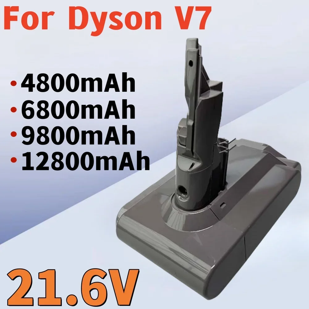 Batterie d'origine pour Dyson V7, Hurhead Animal Absolute SV11, 4.8 V, DE FR, RU, 6.8 Ah, 9.8 Ah, 21.6 Ah