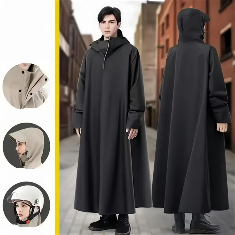 

1 шт. утолщенный мотоциклетный плащ для взрослых, дождевик для электромобиля для мужчин и женщин, прочный водонепроницаемый снаряжение для верховой езды, специальный плащ