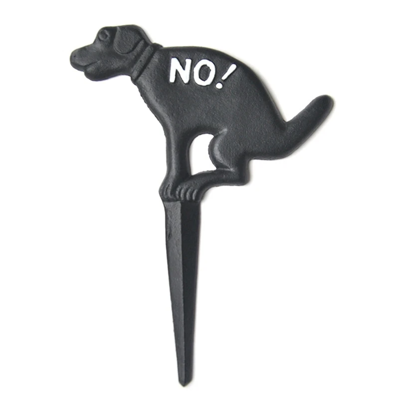 

A59Z-Yard Signs Prohibiting Dog Poop Outdoor Lawn And Garden Puppy Decorations Garden Inserts Grass Garden Decorations