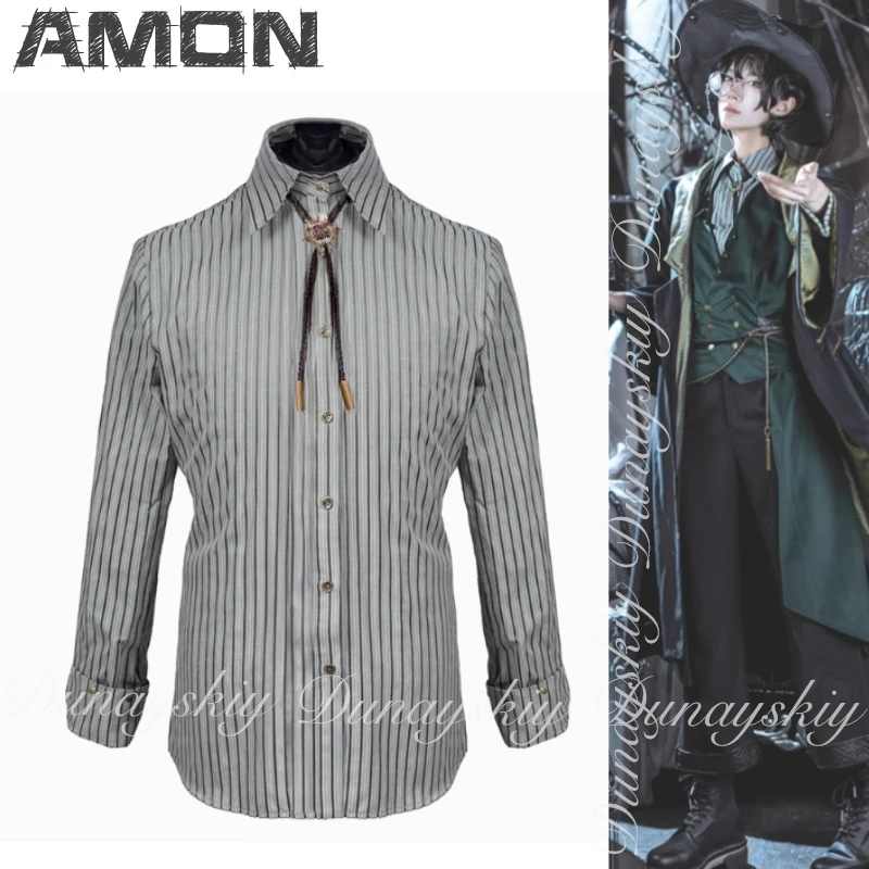 سيد الألغاز أنيمي آمون تأثيري تسلسل 0 "خطأ" مع المجموعة السحرية والقمصان سترة خضراء داكنة تأثيري حلي مجموعة كاملة