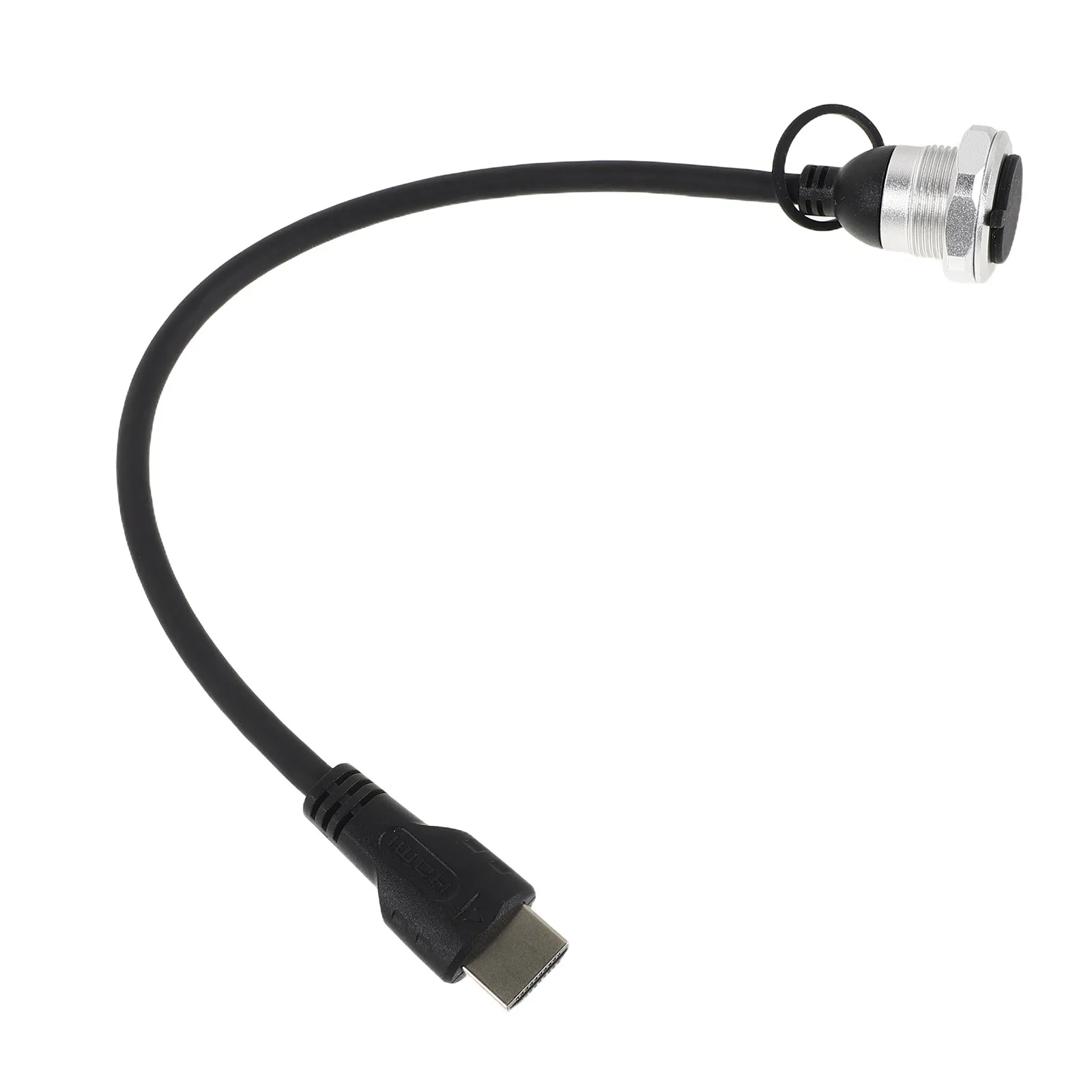 

Кабель для видеонаблюдения с креплением на панель, удлинитель 12,83 дюйма (штекер-гнездо) для монитора, фиксированная установка на переднюю панель, надежное крепление