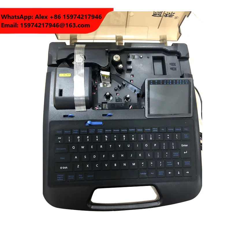 New Products Tube Label Marking Printer Small Printer Wire Printer Cable Label For PVC Shrink Tube