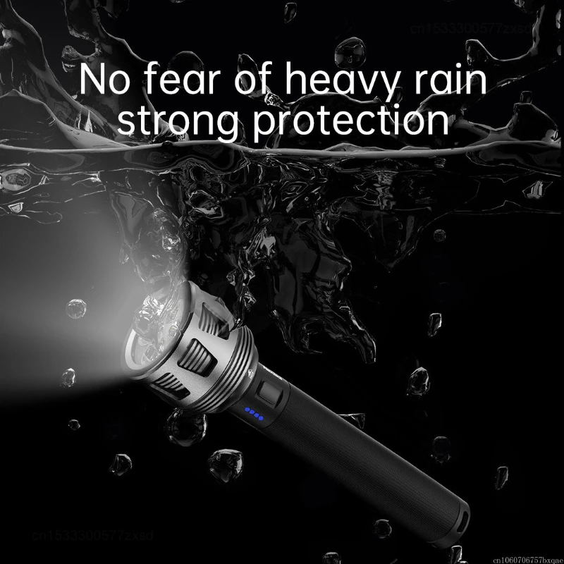 Nextool Big Strong Light LED Flashlight Type-C Rechargeable Tactical Hunting Camping Lantern Seaching Torch for Camping Tools