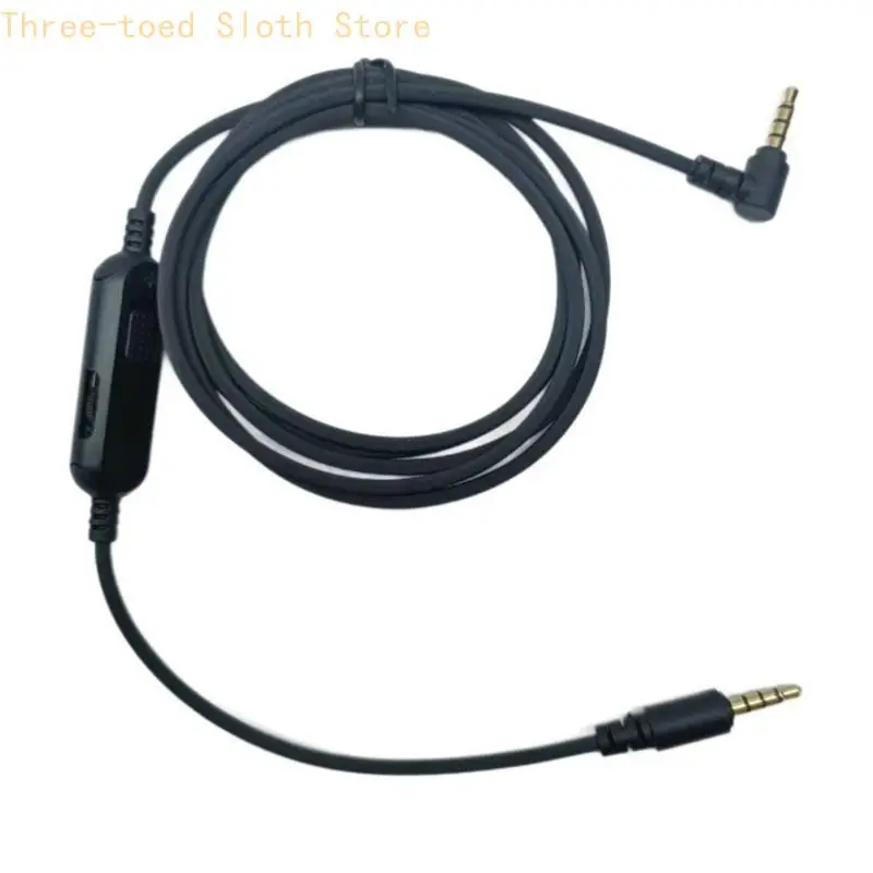Ersatzkabel für NARI -Kopfhörergetriebe 3,5 mm männlich bis 3,5 mm männlicher goldplattierter Headsets Drahtstecker E74A