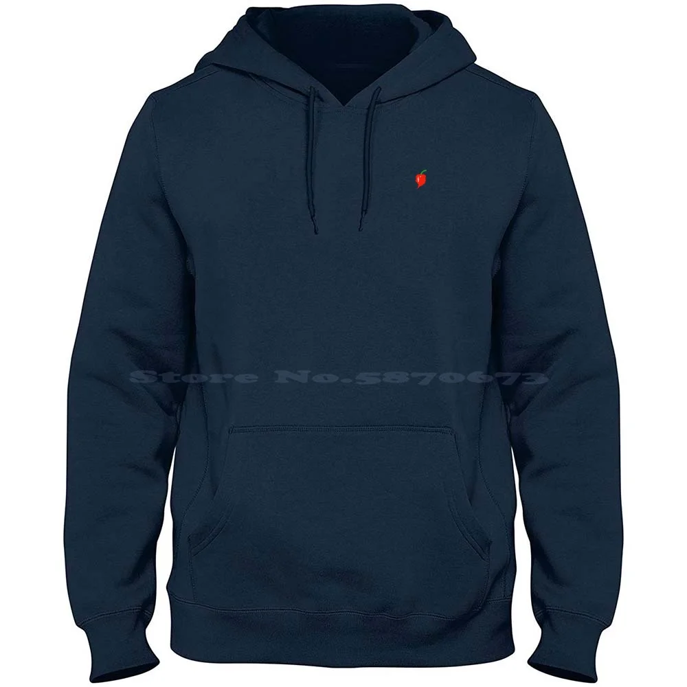 Sudadera con capucha de algodón puro 100%, camiseta minimalista, icónica, muy caliente, súper afilada, el chile más caliente del mundo