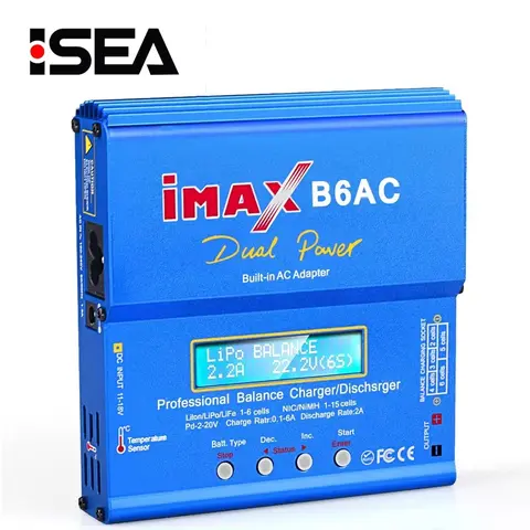 IMAX B6 80W 6A RC Charger with LCD HTRC