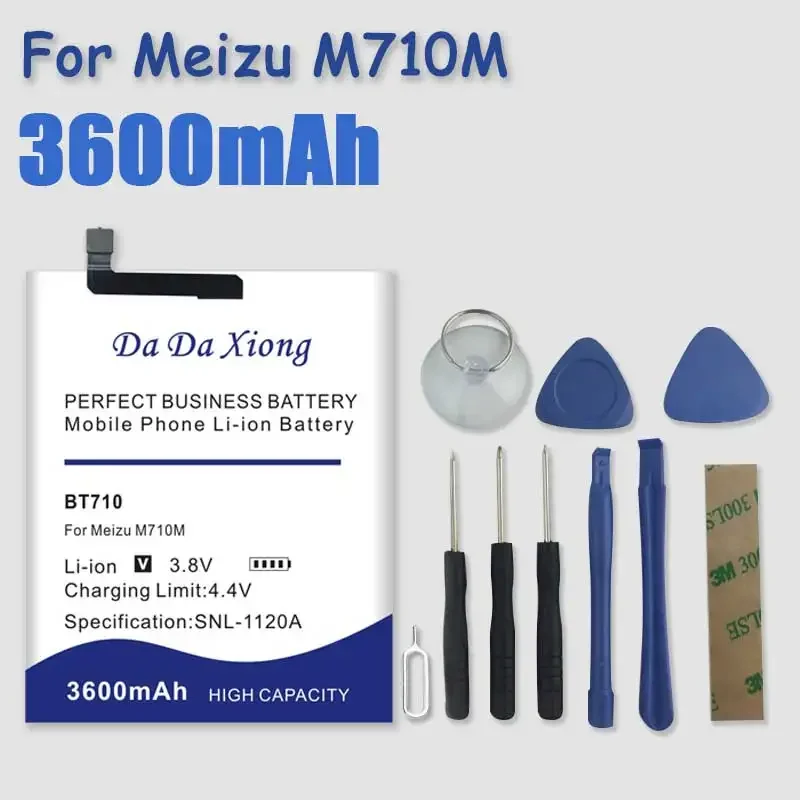 

DaDaXiong New 5000mAh BT710 Battery for Meizu Blue A5 M5C M710M M793Q in Stock