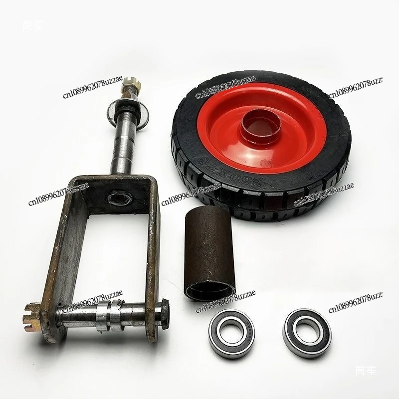 Construction Site Station Trolley Front Wheel Steering Assembly Modified Gray Electric Tricycle Casing Bearing Accessories