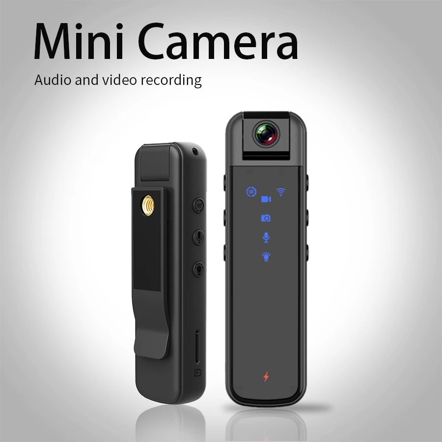 Mini cámara secreta inteligente para el hogar, videocámara de acción portátil todo en uno, grabadora de deportes al aire libre, wifi, 1080P, calidad