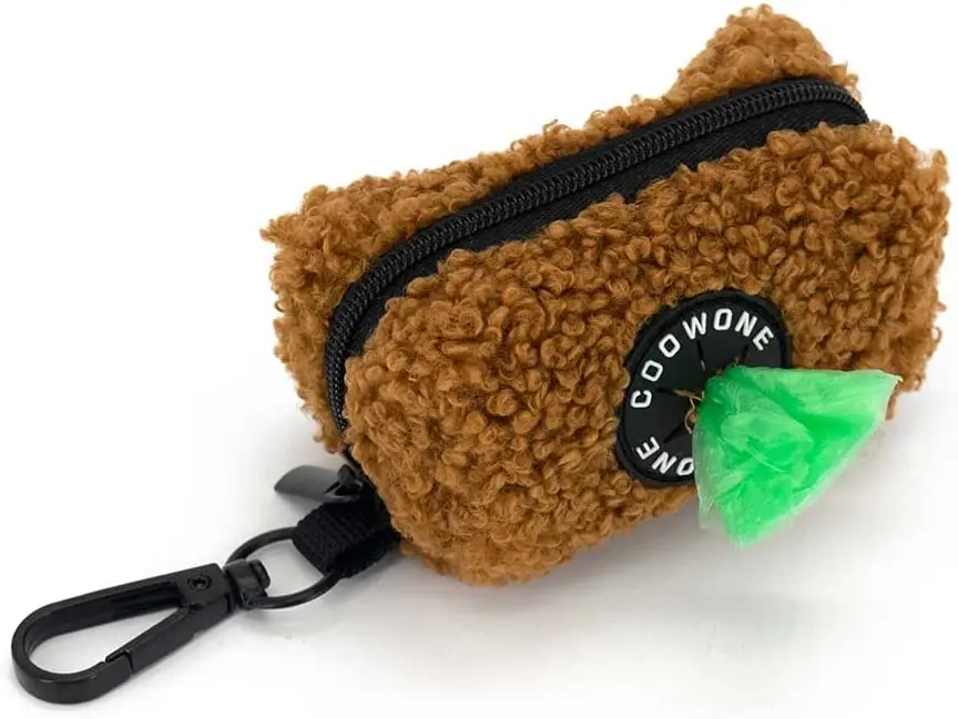 COLLARLOGO Adjustable No Pull Dog Vest Harness Soft Mesh Padded Teddy velvet Pet Puppy Leash Poop Bag Dispenser