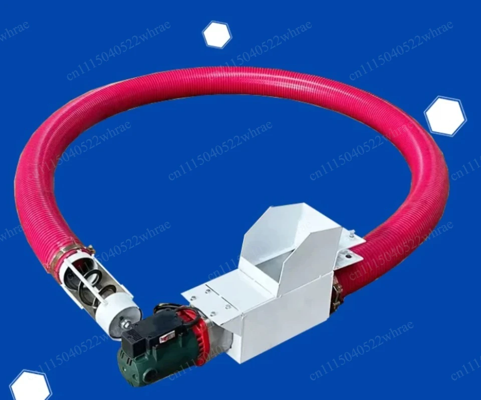 3.5 inch 3.3kw Electric Hose Grain Vacuum Conveyor Small Home Powerful Suction Wheat Corn Sucker Feeder Loading Machine 1 pcs
