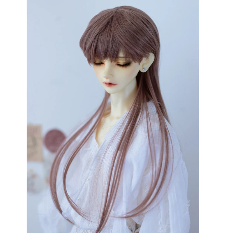 New Style 1/3 1/4 1/6 1/8 High Temperature Wire Fashion Straight BJD Wig For Doll Hair Wig